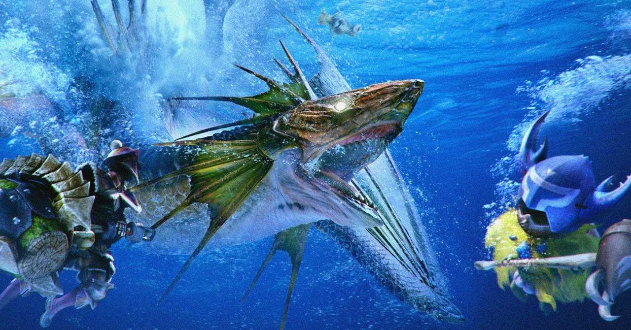 Plesioth ( Monster hunter XX ) Screenshot