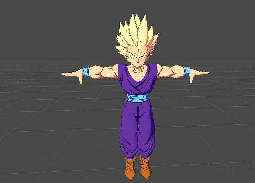 Dragon Ball FighterZ Teen Gohan Super Saiyan 2 Screenshot