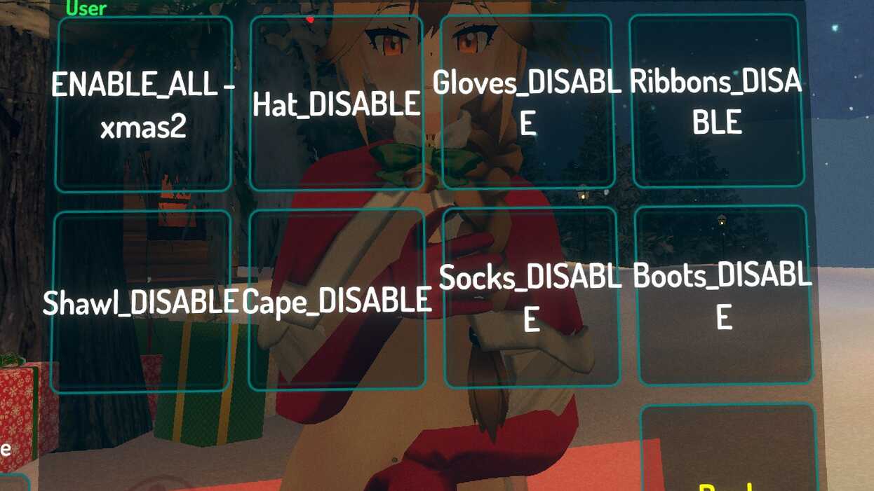 Christmas Ribbon Foxes Screenshot