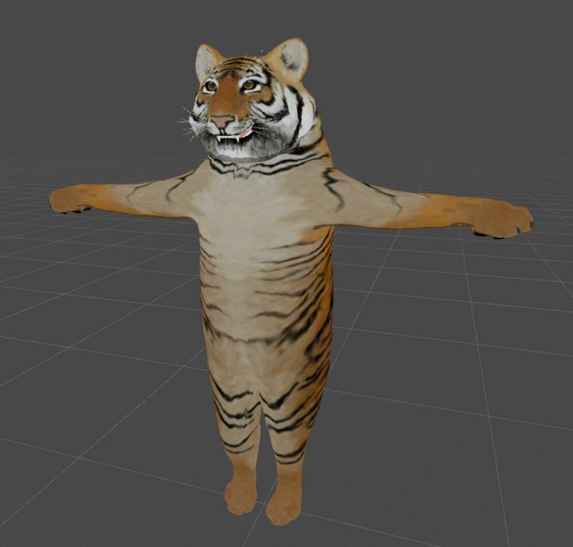 Fat Tiger (FullBody, Butt Jiggles, Lip Sync, Eye Tracking) Screenshot