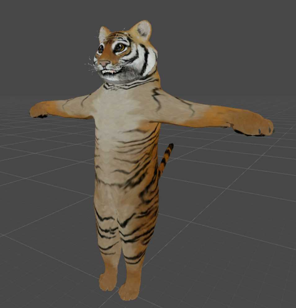 Tiger Cub (FullBody, Dynamic Bones, Lip Sync, Eye Tracking) Screenshot