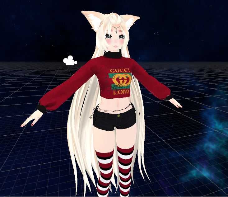 Gucci Cat Girl/Full Body Ready/Gestures/Dynamics-Colliders Screenshot