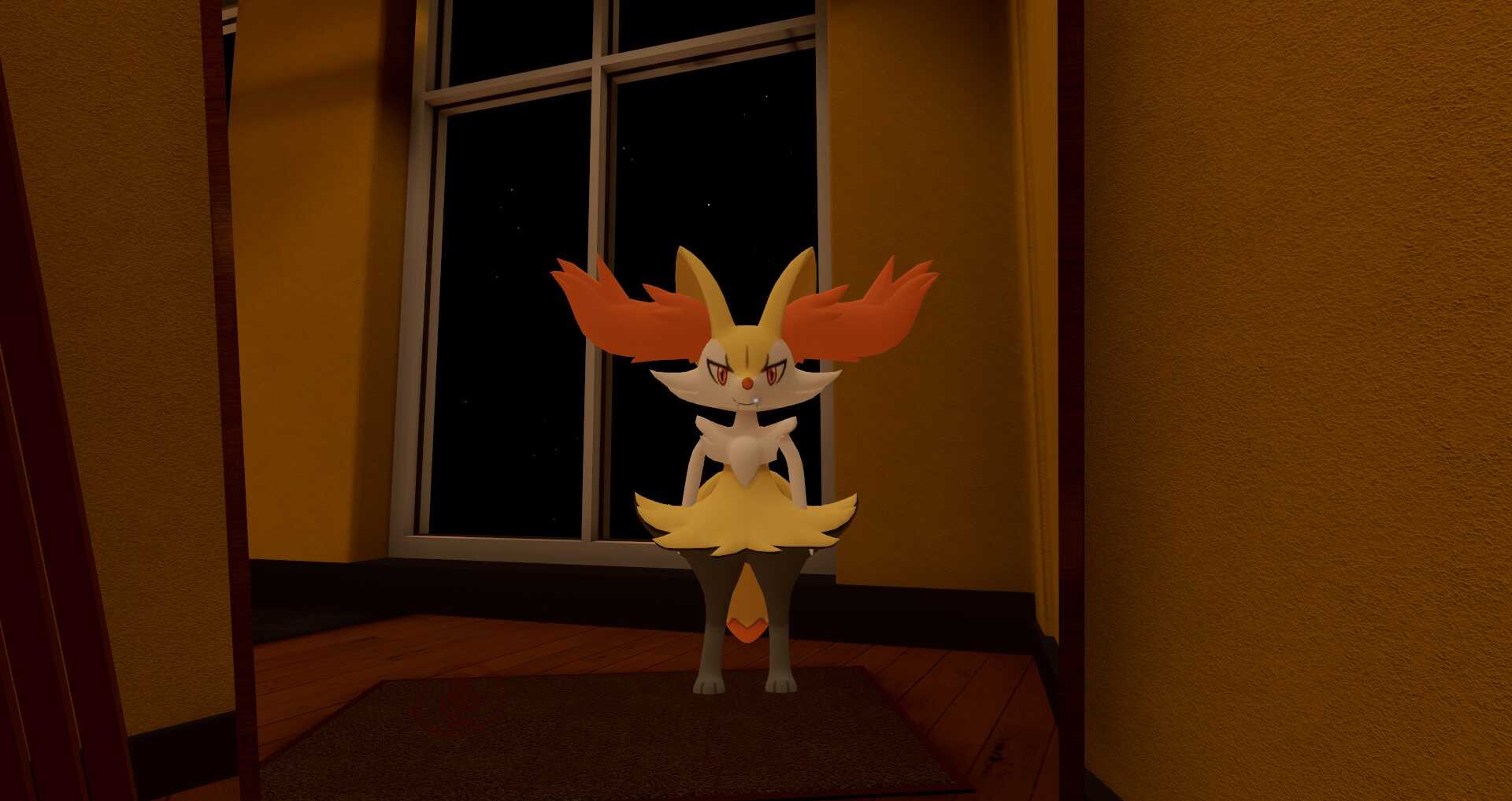 Braixen pokemon Screenshot