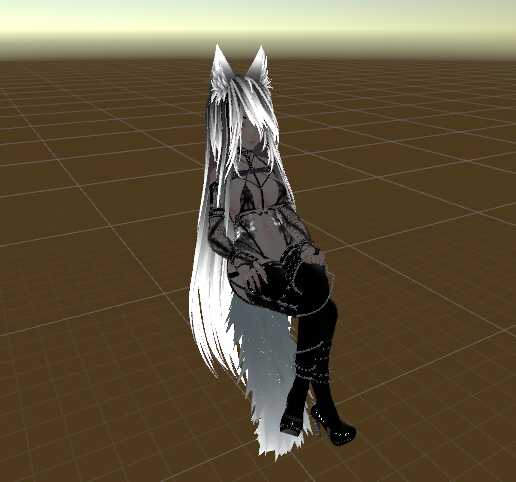 Booty's Feminine Gamer Chair Idle Screenshot