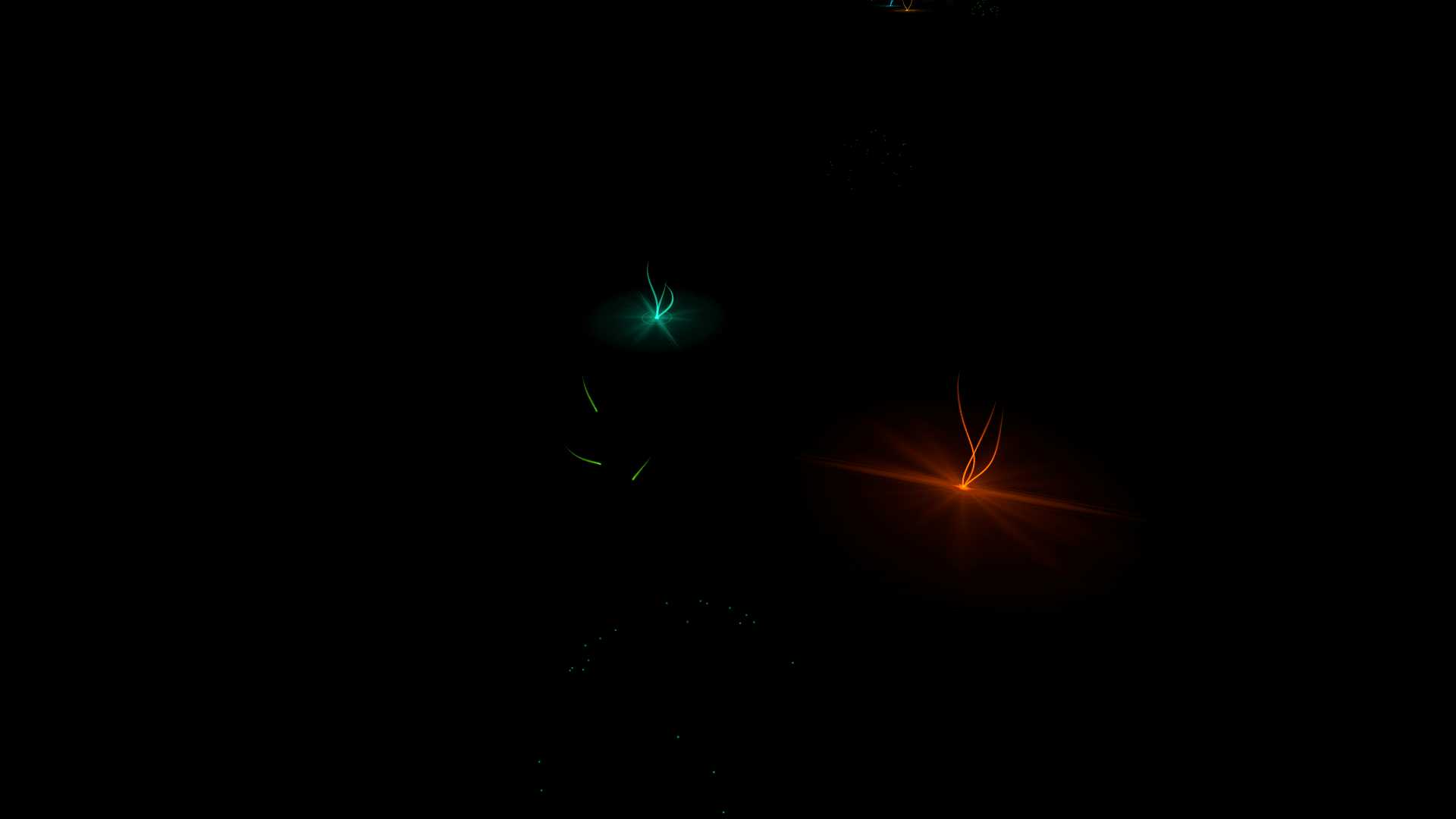 Floor Wisp Droplet Particle System Screenshot