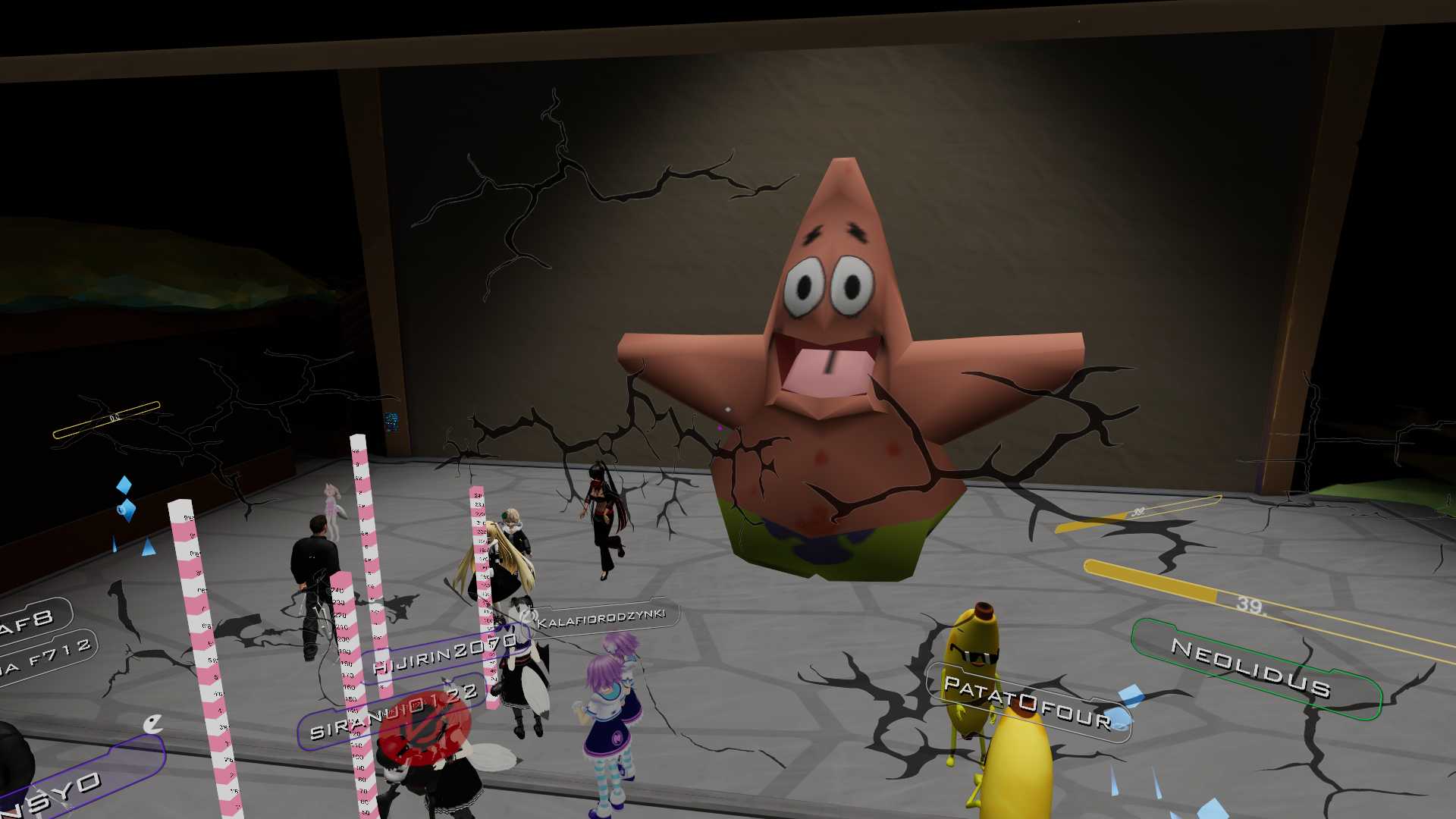 giant Patrick (chairs) Screenshot