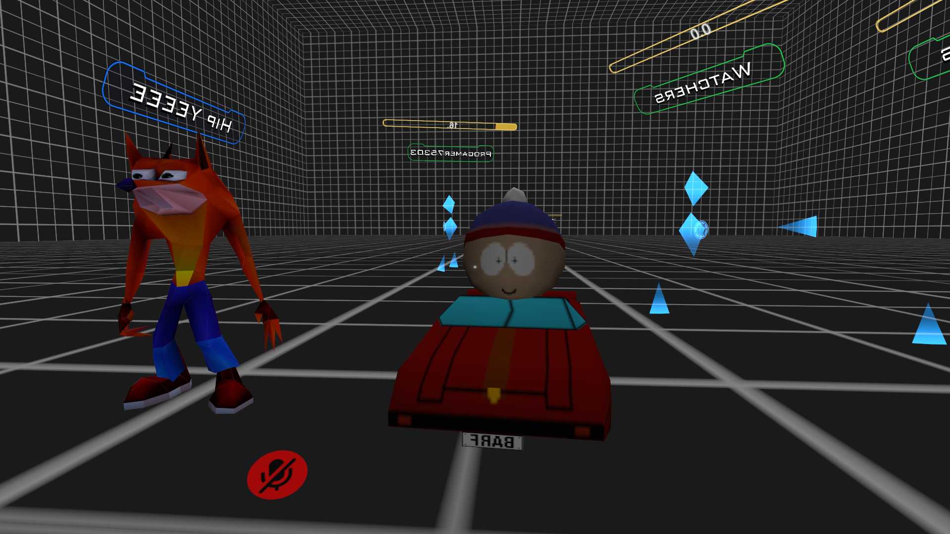 Stan in the car (south park rally) Screenshot