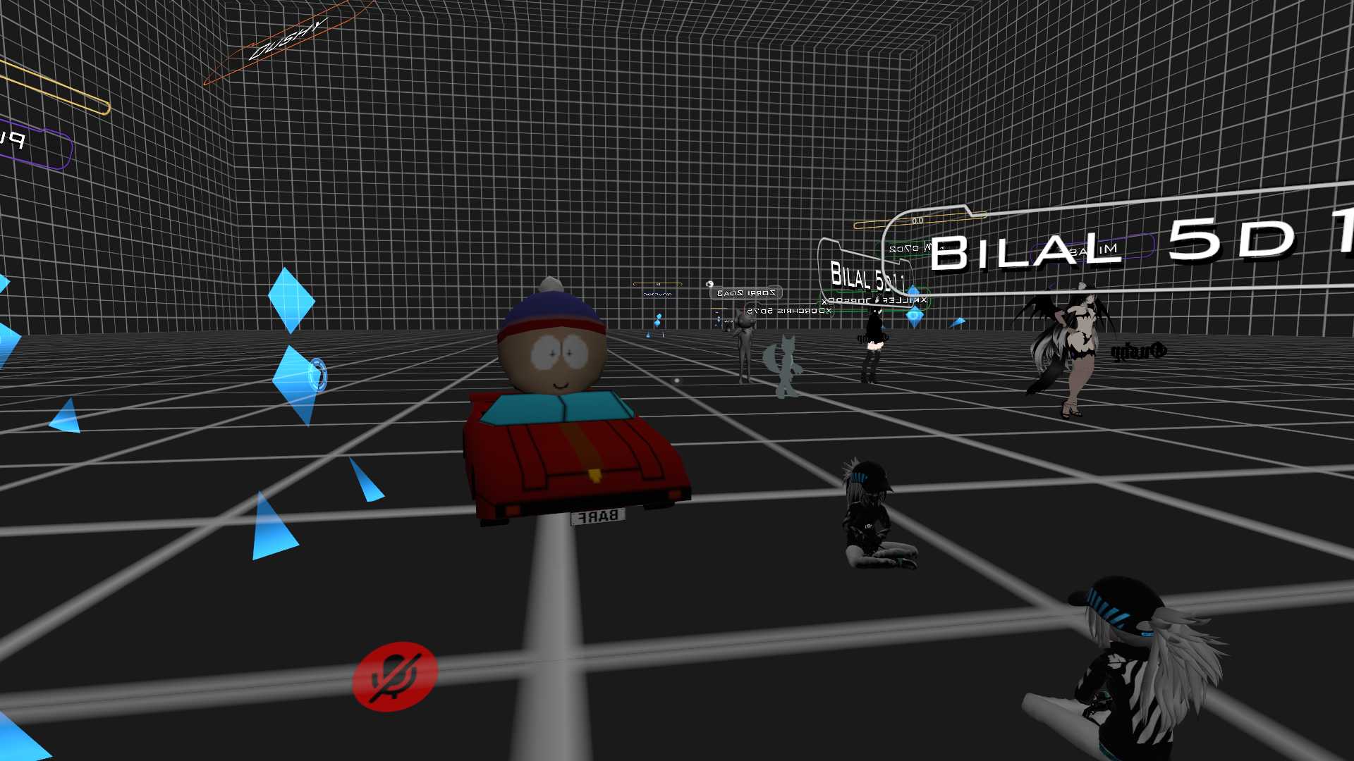 Stan in the car (south park rally) Screenshot