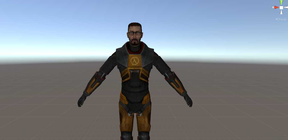 Gordon Freeman HL2 Screenshot
