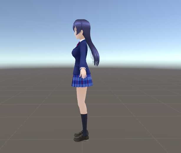 Sonoda Umi (Dynamic Bones, Lip Sync, Eye Tracking) Screenshot