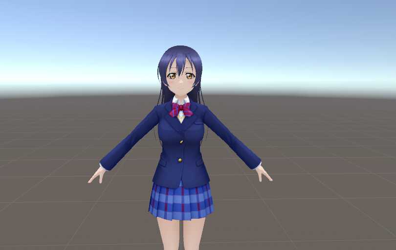 Sonoda Umi (Dynamic Bones, Lip Sync, Eye Tracking) Screenshot