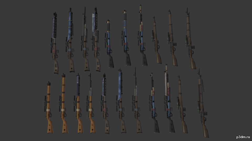 Weapons from Valkyria Chronicles Screenshot
