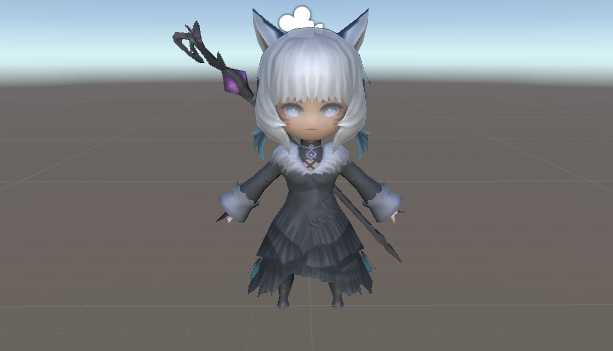Y'shtola New World Minion Rigged Screenshot