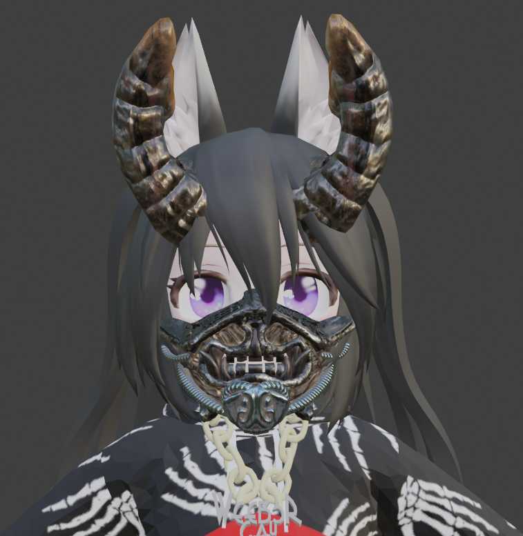Oni mask weebshavegay Screenshot