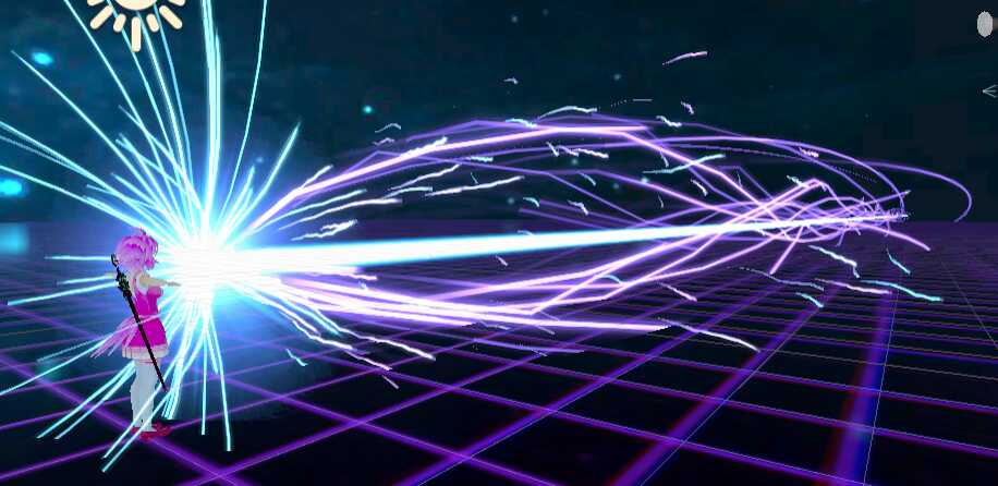 Simple laser prefab Screenshot