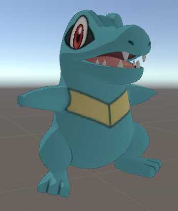 Totodile - Cubed Shader Required Screenshot
