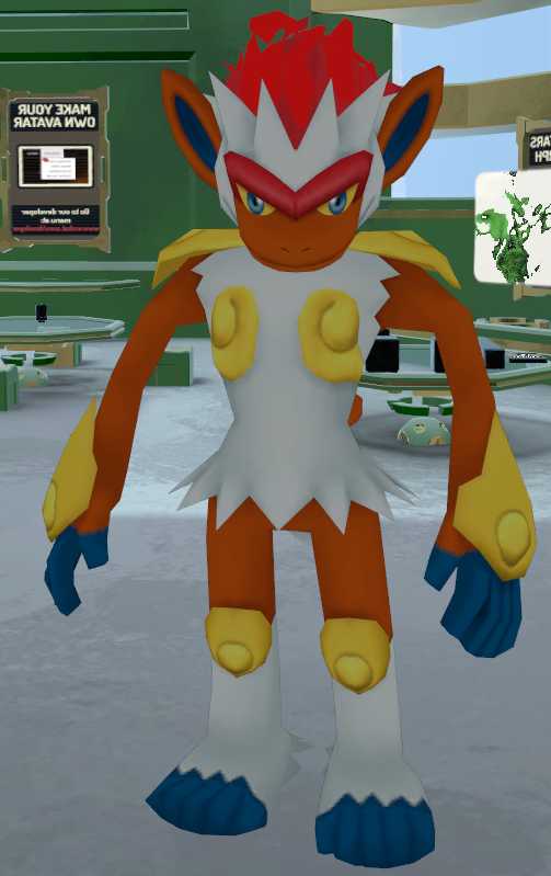 Infernape Model - Cubed Shader Required Screenshot