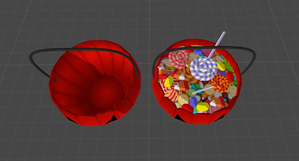 Halloween Candy Basket Screenshot