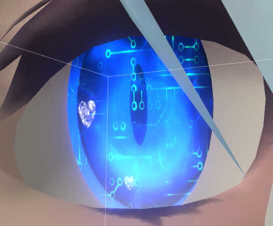 Emissive Parallax Eye Shader Screenshot