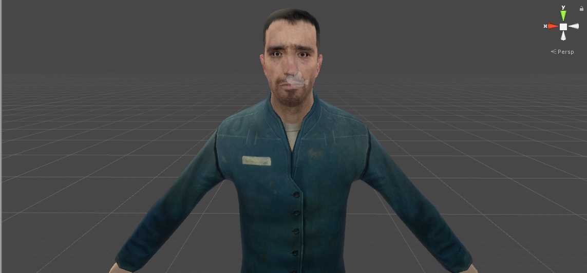 Male Citizen 07 Mike (With Template for Mix and Match) Screenshot