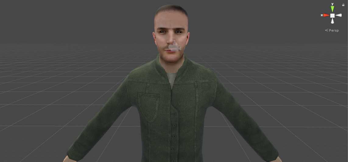 Male Citizen 07 Mike (With Template for Mix and Match) Screenshot