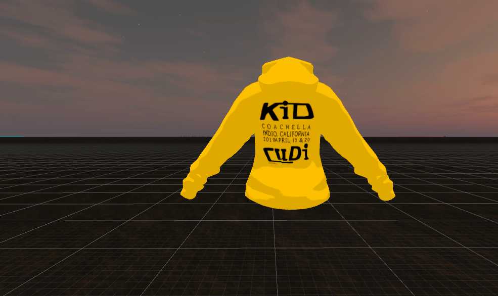 Kid Cudi Cactus Plant Flea Market Coachella merch hoodie Screenshot