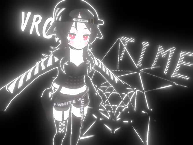 VRChatTIME_miko_01 NoParticle Screenshot