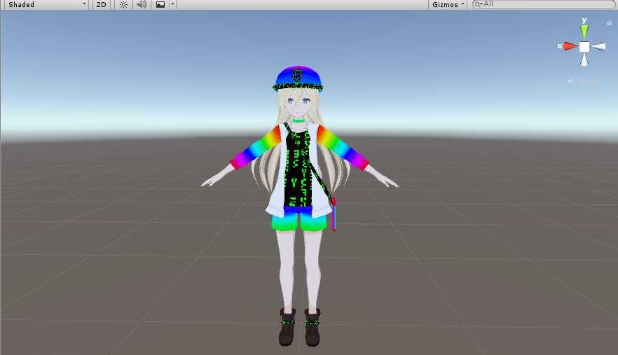 rachel custom animation and gears Screenshot
