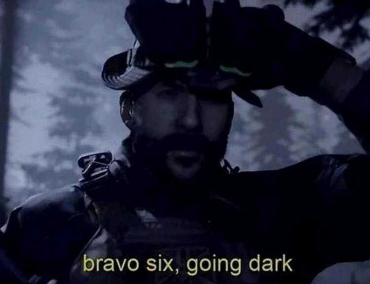 Bravo six going dark Screenshot