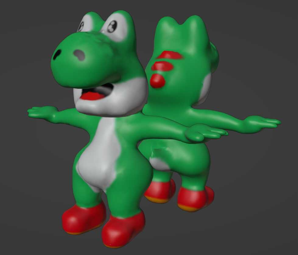 cursed Yoshi Screenshot