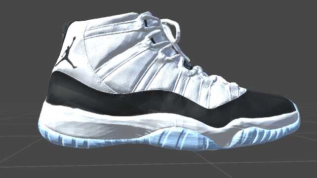 Air Jordan 11 White/Black/Grape 