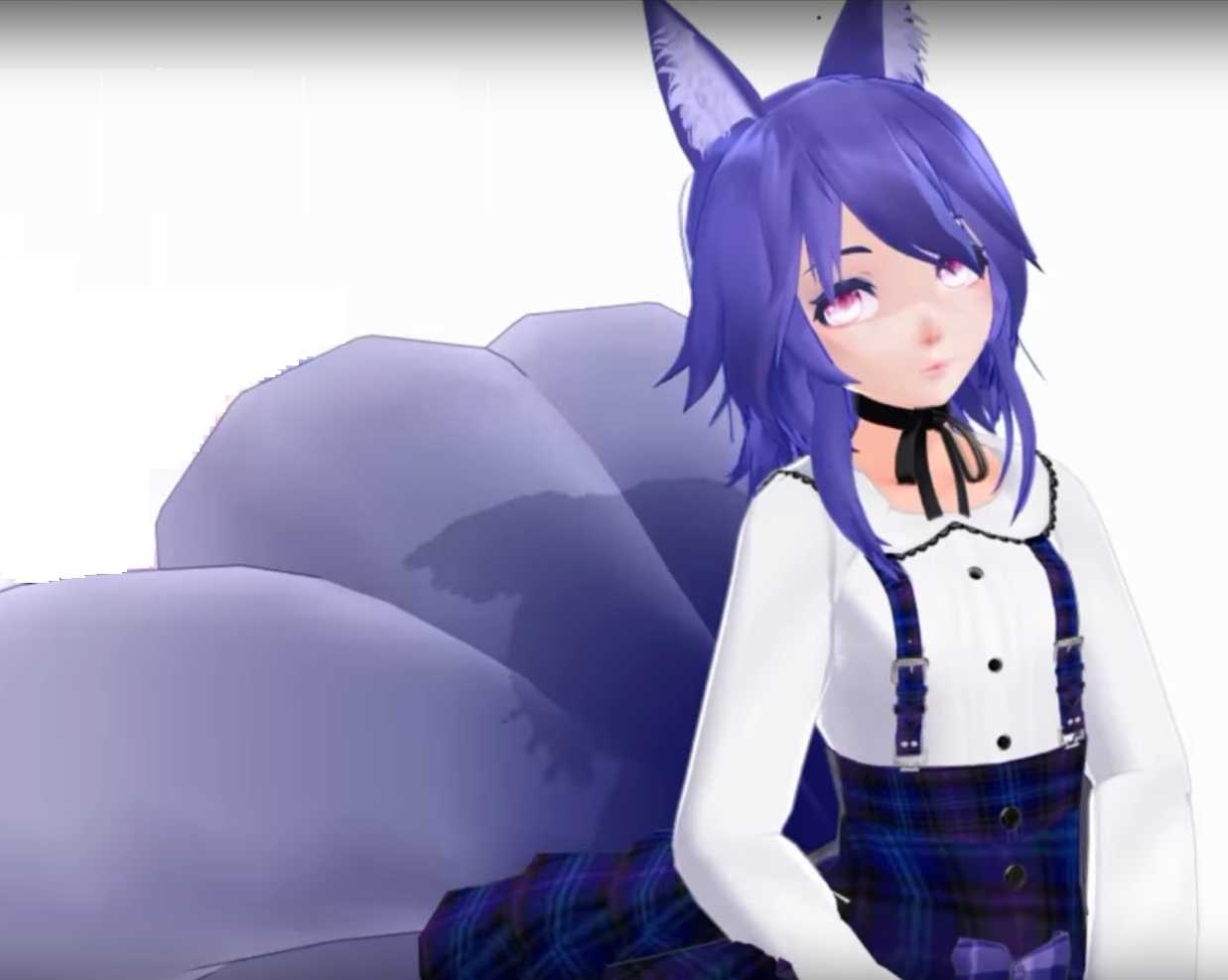 Ghastly the Fox Girl (dynamics, eyetracking, blinking, emotes) Screenshot