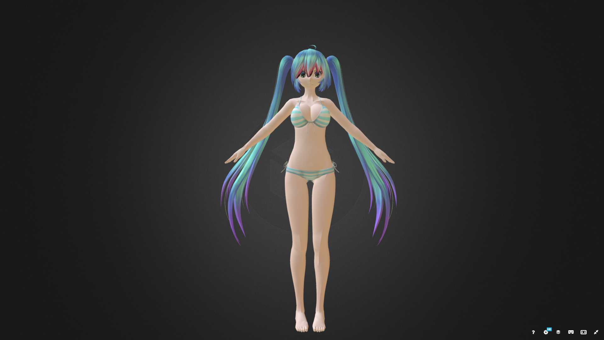 Miku Bikini Screenshot