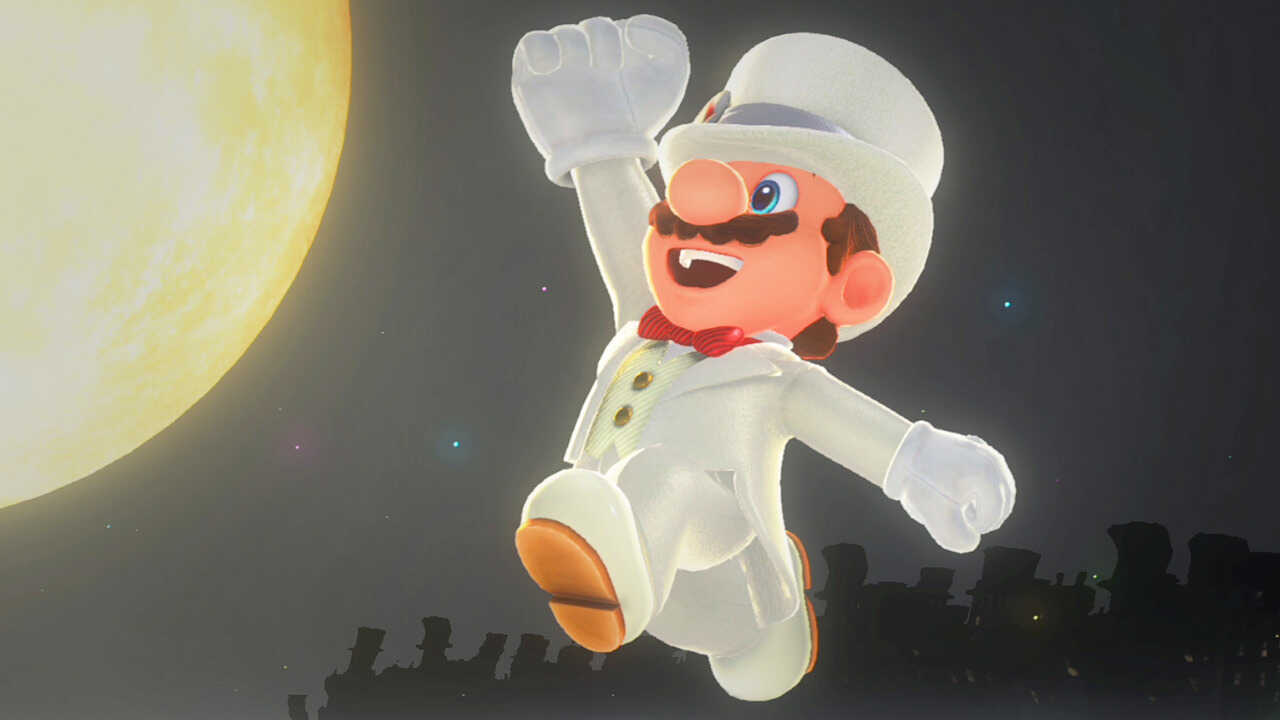 Mario White Tux (Eye Tracking, Visemes) Screenshot