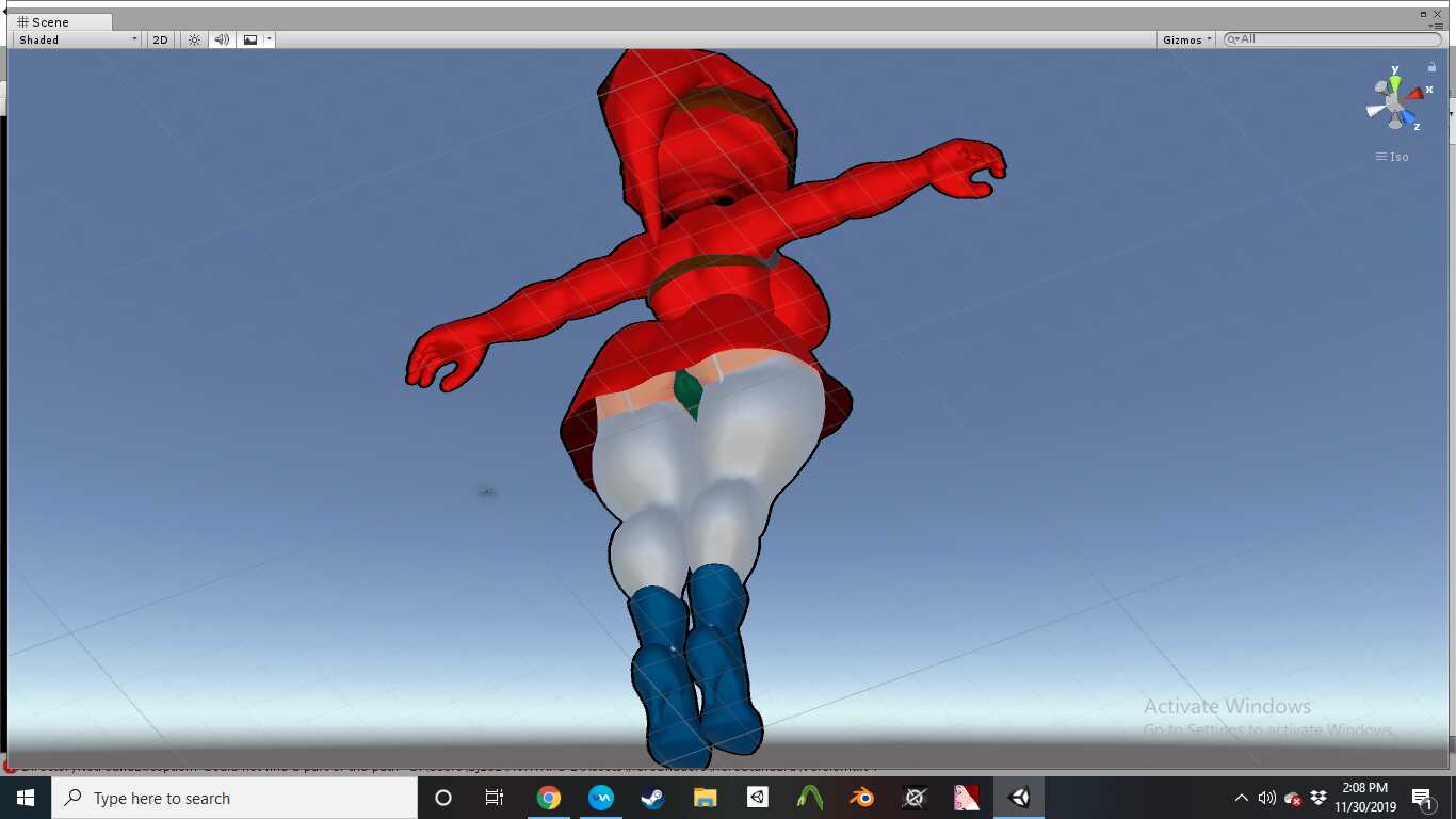 Thicc Shygal Blinking+visemes+jiggle physics Screenshot