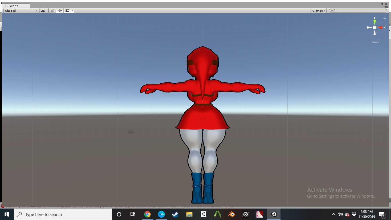 Thicc Shygal Blinking+visemes+jiggle physics Screenshot
