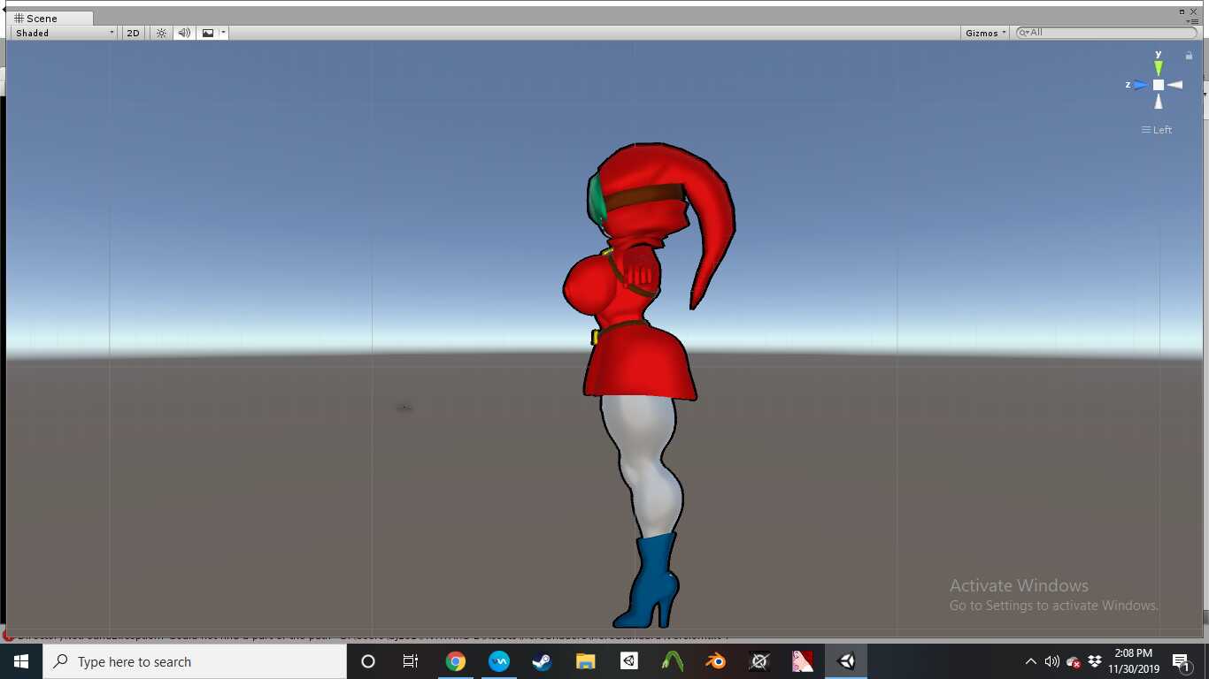 Thicc Shygal Blinking+visemes+jiggle physics Screenshot