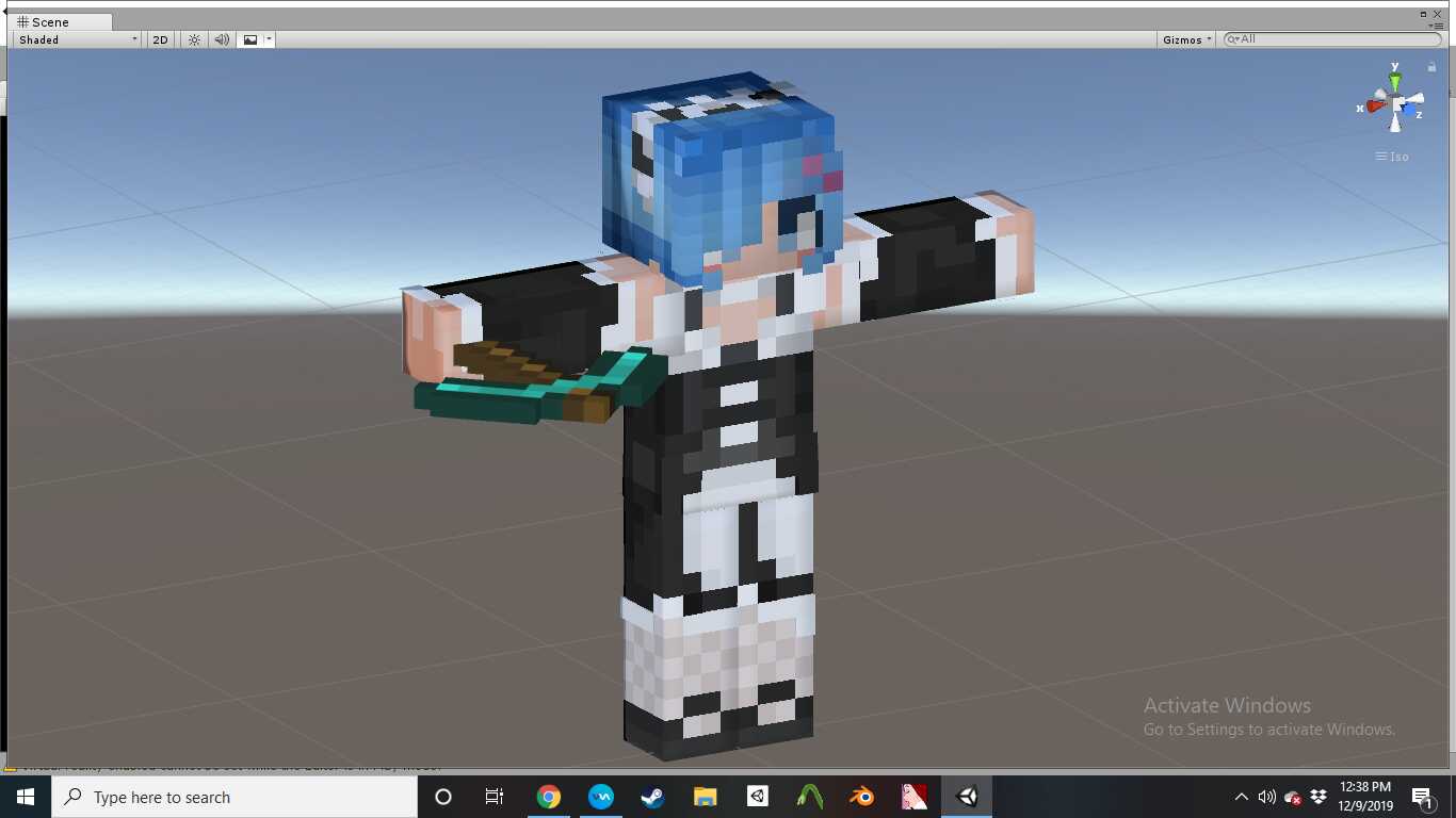 Minecraft Rem with animations Screenshot