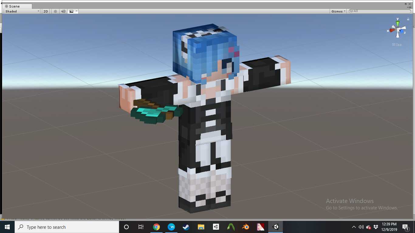 Minecraft Rem with animations Screenshot