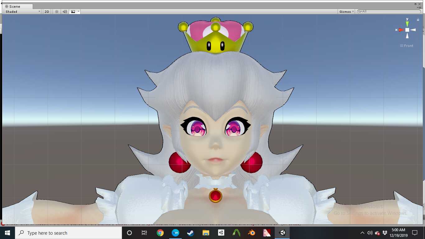 Boosette blinking,eyetracking,visemes jiggle physics  Screenshot