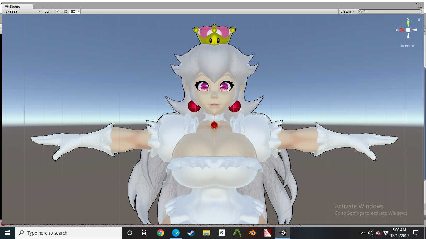 Boosette blinking,eyetracking,visemes jiggle physics  Screenshot