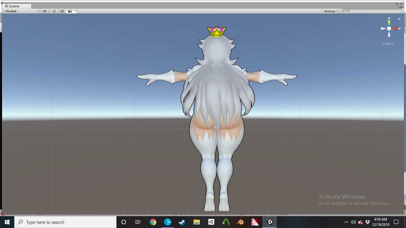 Boosette blinking,eyetracking,visemes jiggle physics  Screenshot