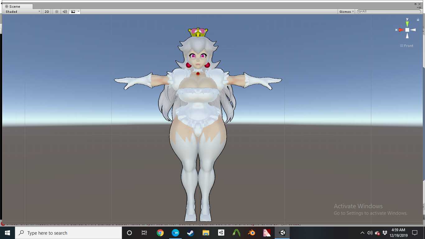 Boosette blinking,eyetracking,visemes jiggle physics  Screenshot