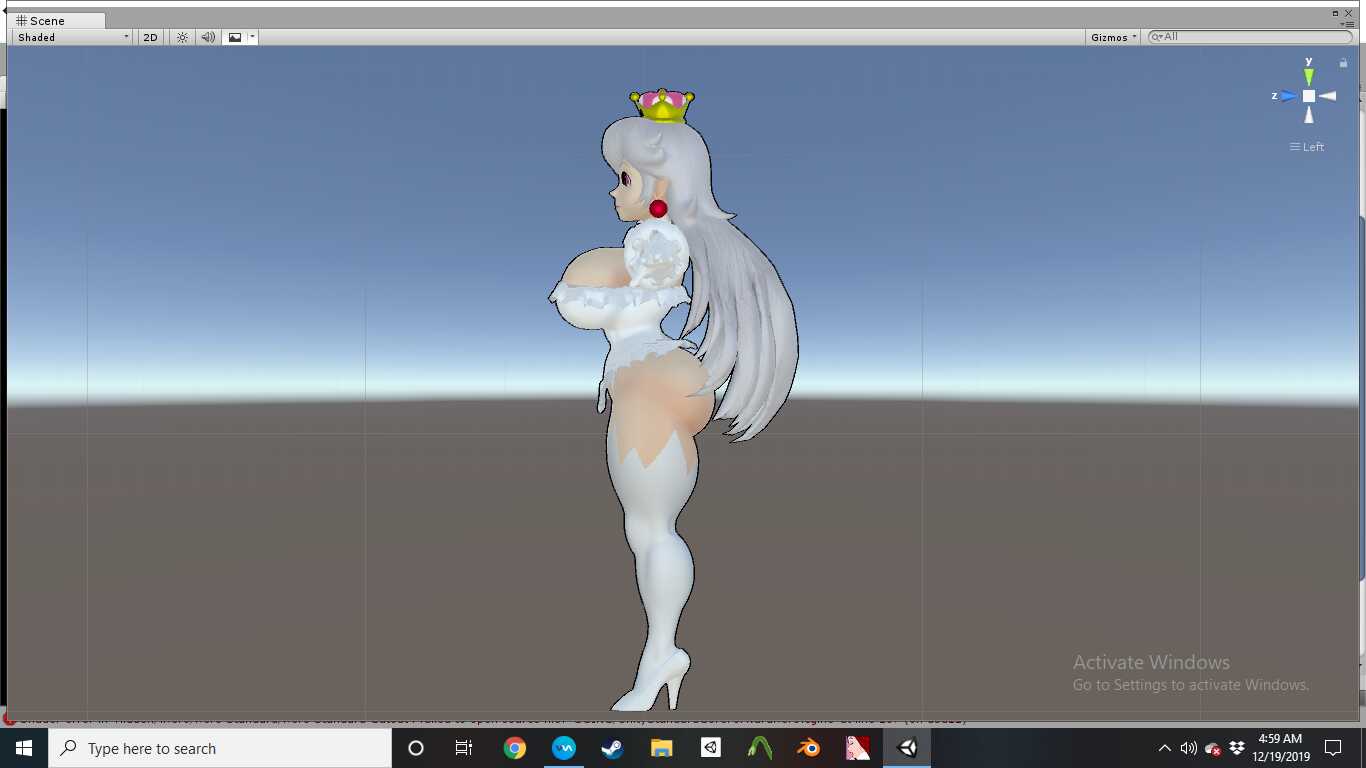 Boosette blinking,eyetracking,visemes jiggle physics  Screenshot