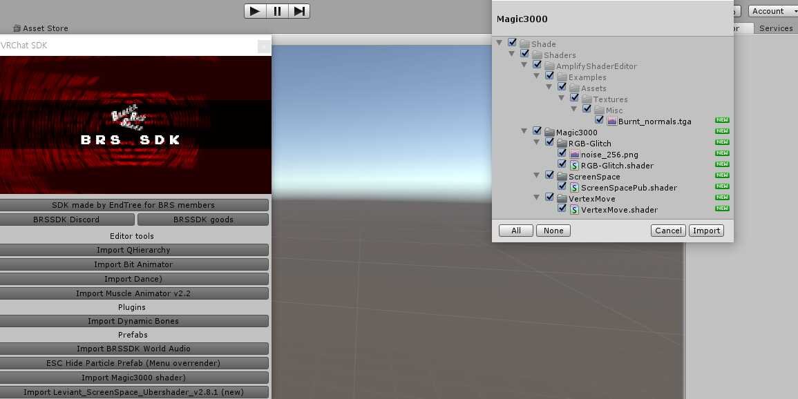 BRS SDK v1(ONSP,SOME SHADER CAN USE!) Screenshot