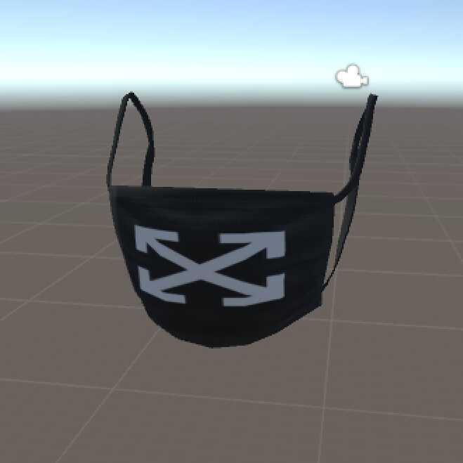 Off White Mouth Mask Screenshot