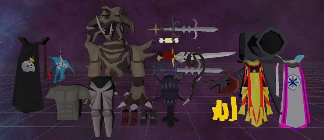 Oldschool Runescape items Screenshot