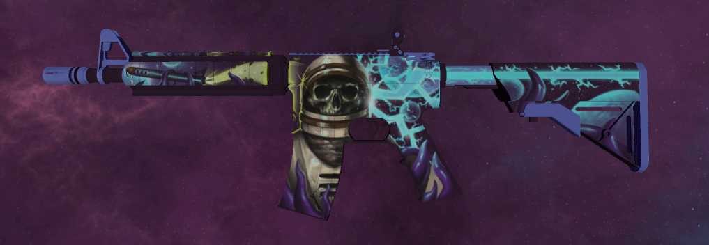M4A4 | Desolate Space Screenshot