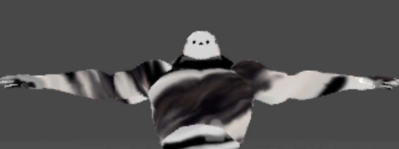 Muscle Birb (lip sync, eye tracking, dynamic bones, full body) Screenshot