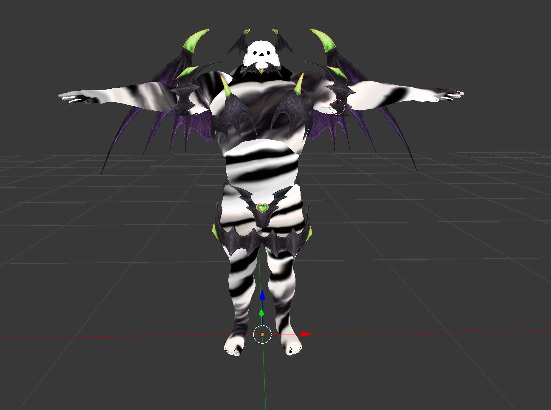 Muscle Birb Succubus (lipsync,eyetracking,dynamicbones,fullbody) Screenshot